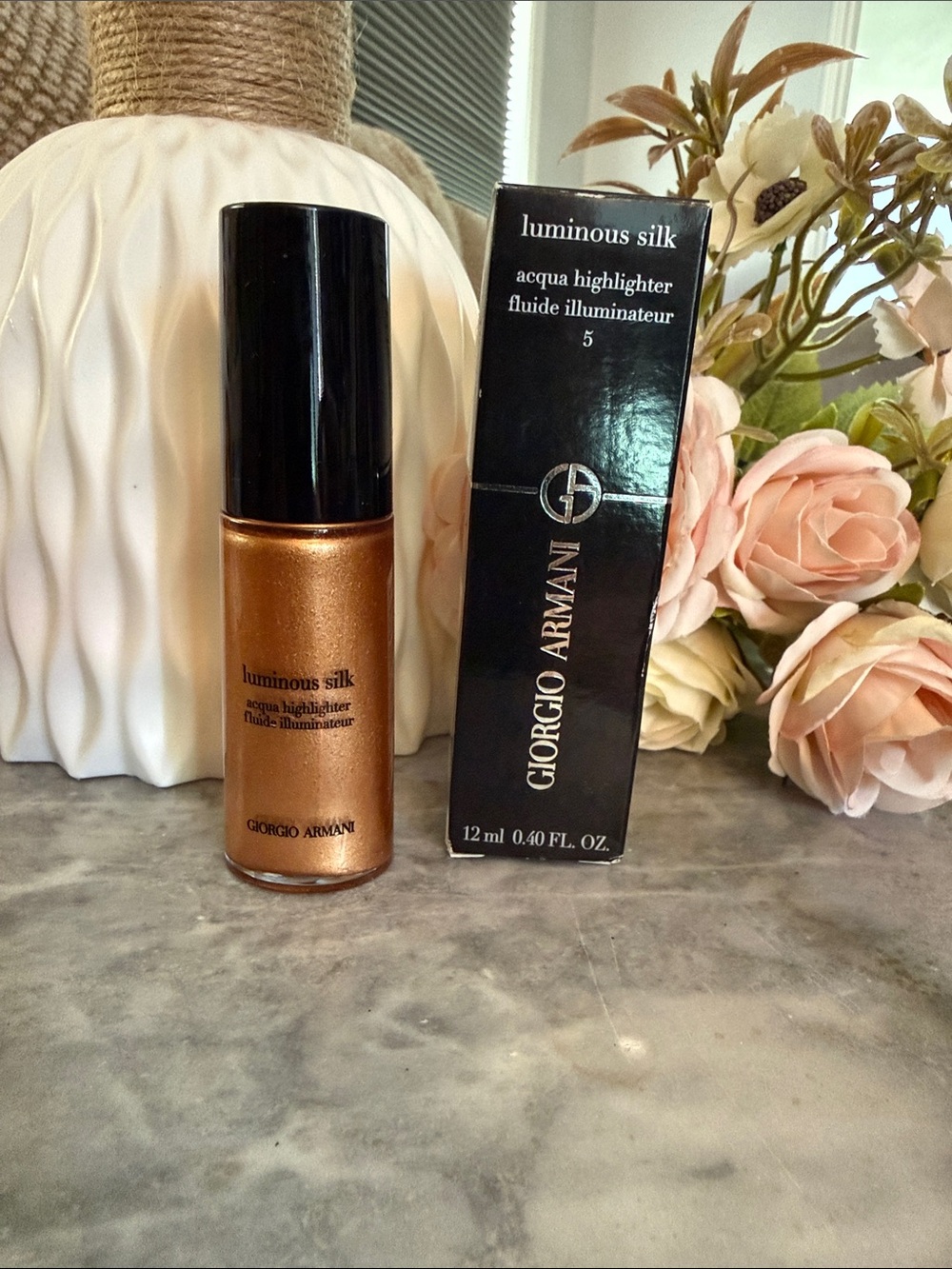 Giorgio Armani Luminous Silk Acqua Highlighter - 5 sunset